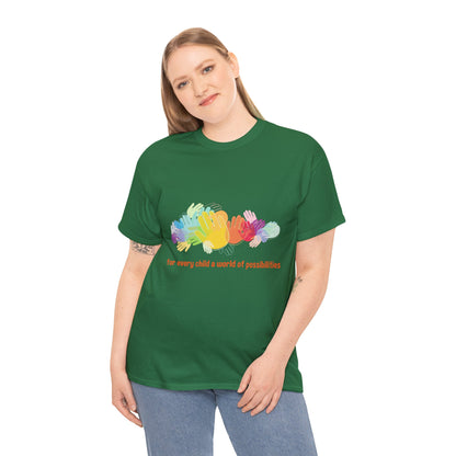 Unisex T-Shirt - For Every Child, a World of Possibilities