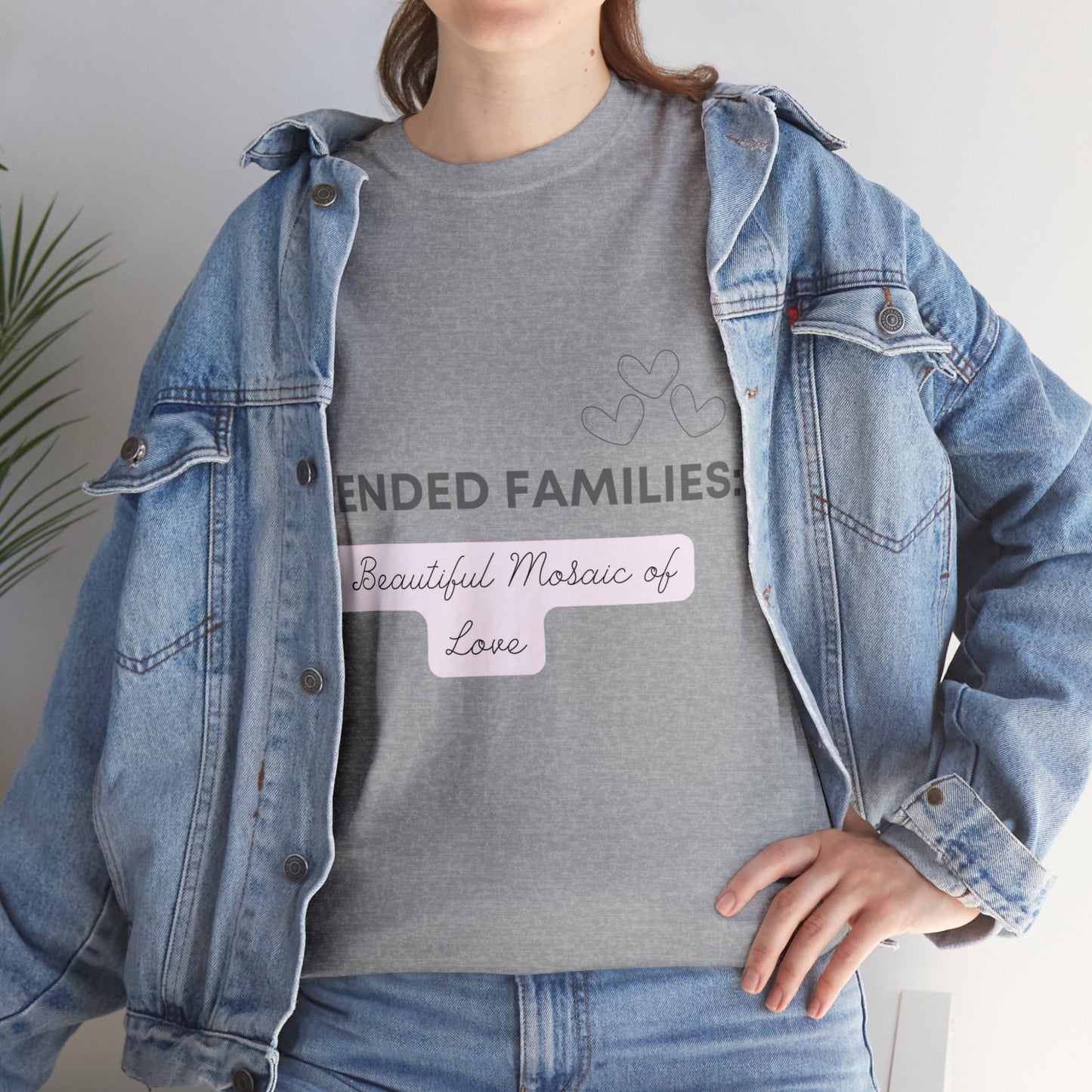 Unisex T-Shirt - Blended Families: A Beautiful Mosaic of Love