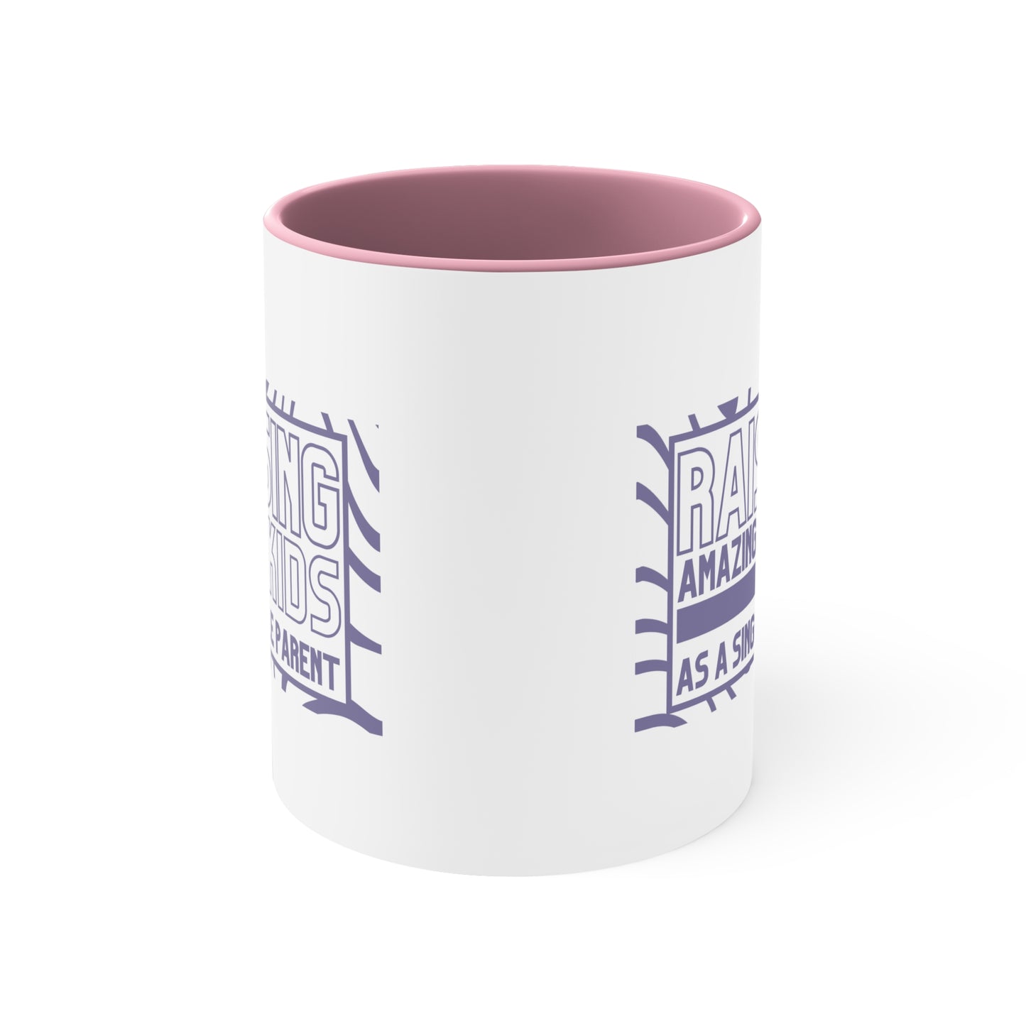 Accent Coffee Mug - Raising Amazing Kids as a Single Parent