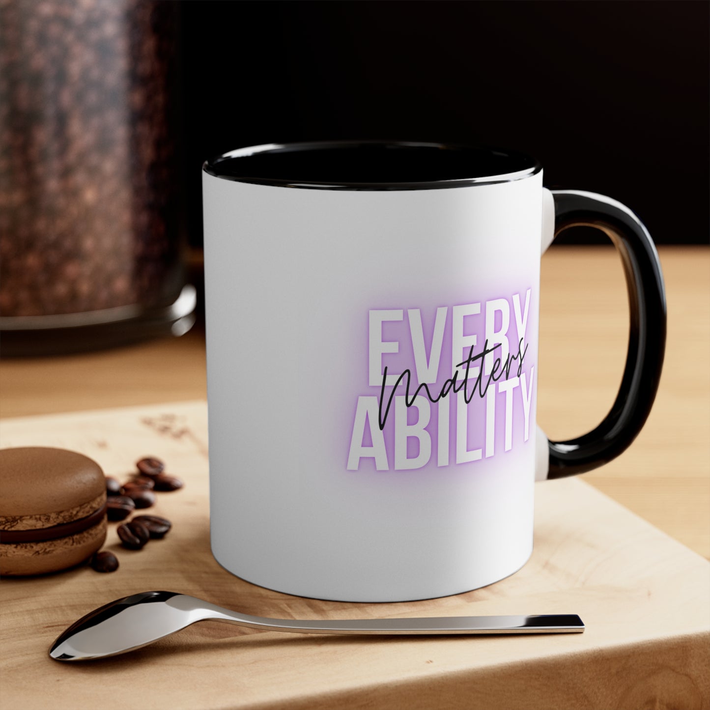 Accent Coffee Mug - Every Ability Matters