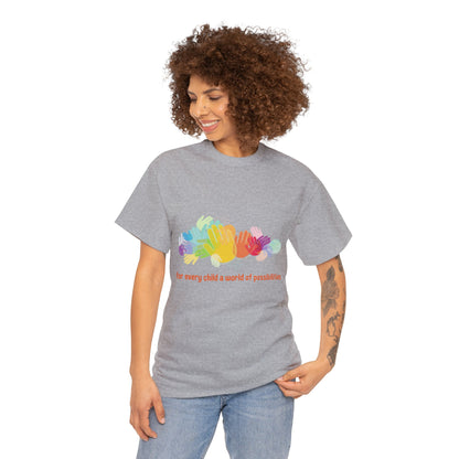 Unisex T-Shirt - For Every Child, a World of Possibilities