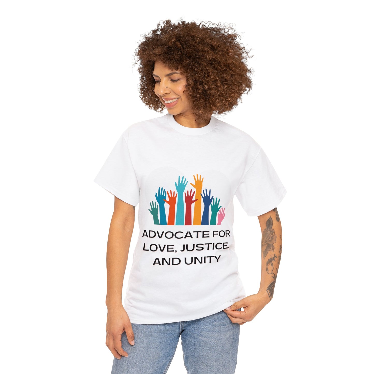 Unisex T-Shirt - Advocate for Love, Justice, and Unity