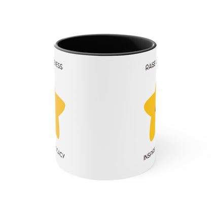 Accent Coffee Mug - Raise Awareness, Inspire Advocacy