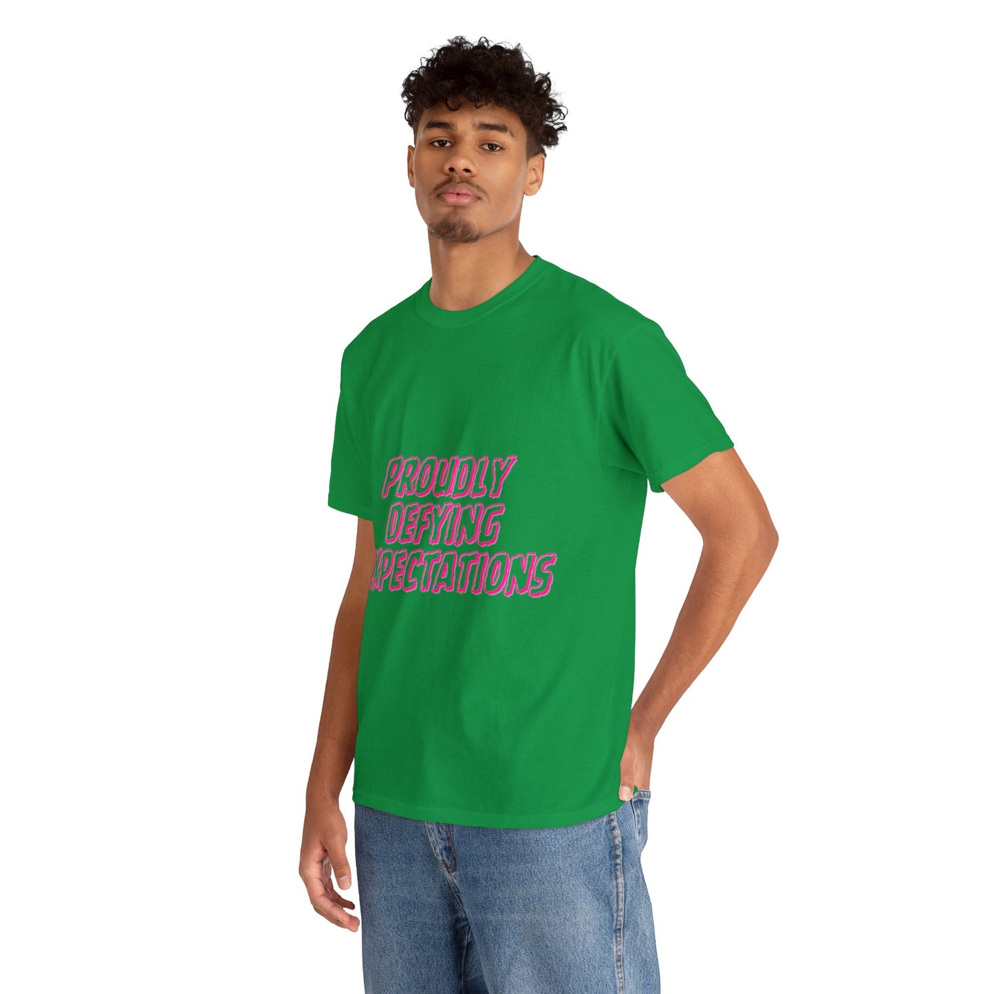 Unisex T-Shirt - Proudly Defying Expectations