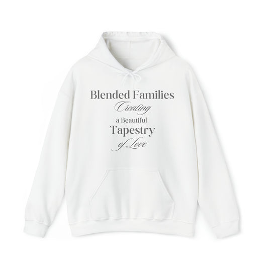 Unisex Hooded Sweatshirt - Blended Families: Creating a Beautiful Tapestry of Love