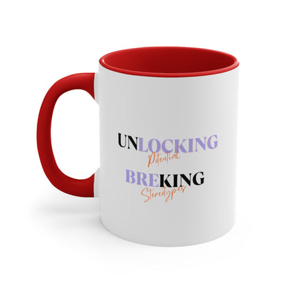 Accent Coffee Mug - Unlocking Potential, Breaking Stereotypes