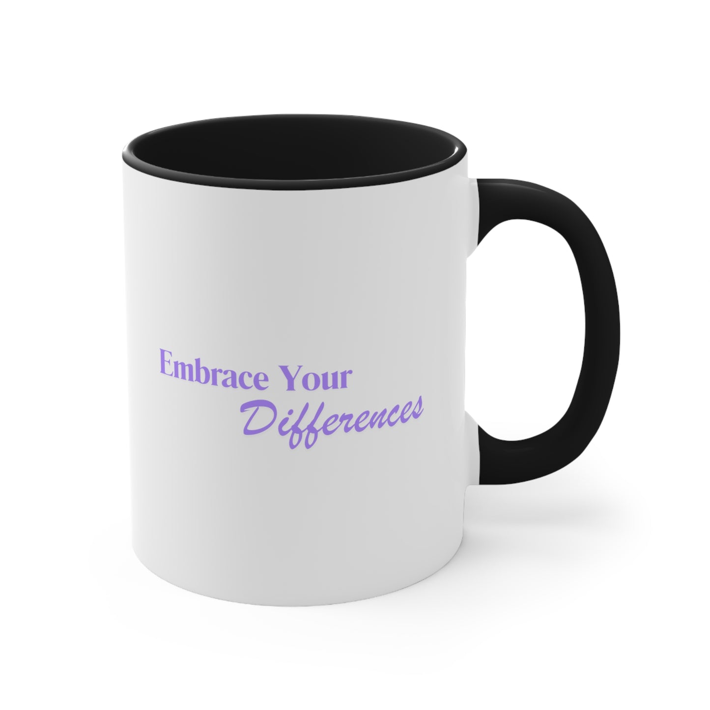 Accent Coffee Mug - Embrace Your Differences