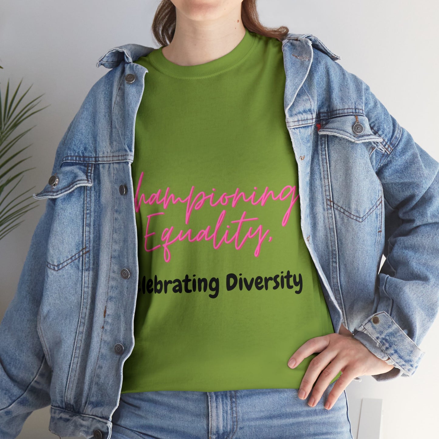 Unisex T-Shirt - Championing Equality, Celebrating Diversity