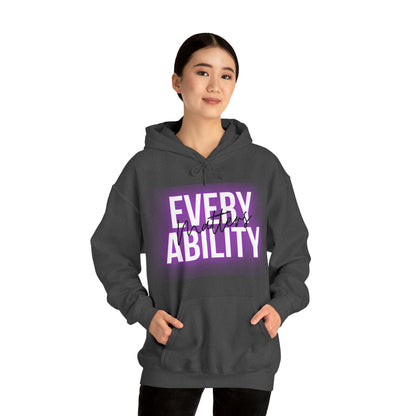 Unisex Hooded Sweatshirt -  Every Ability Matters