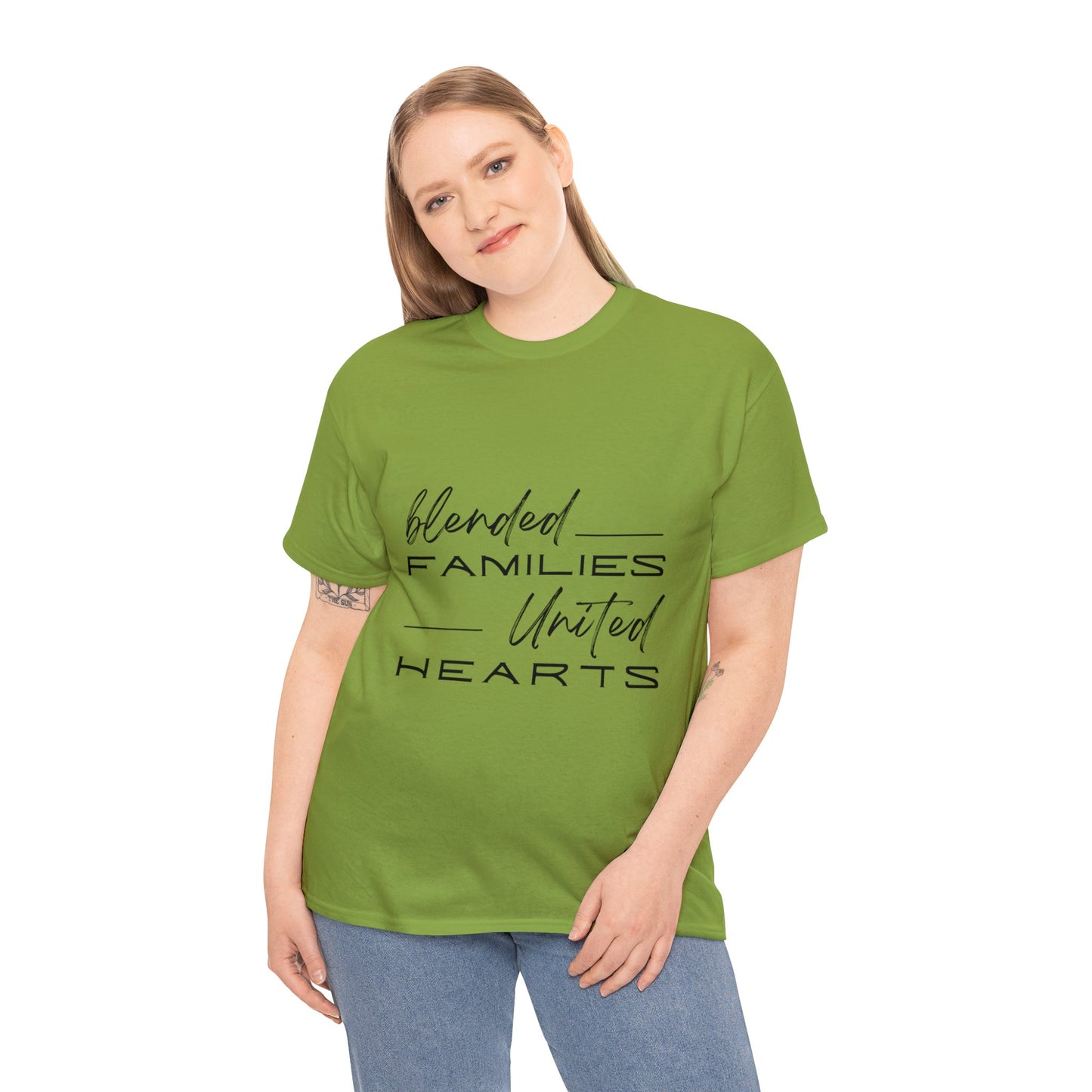 Unisex T-Shirt - Blended Families, United Hearts