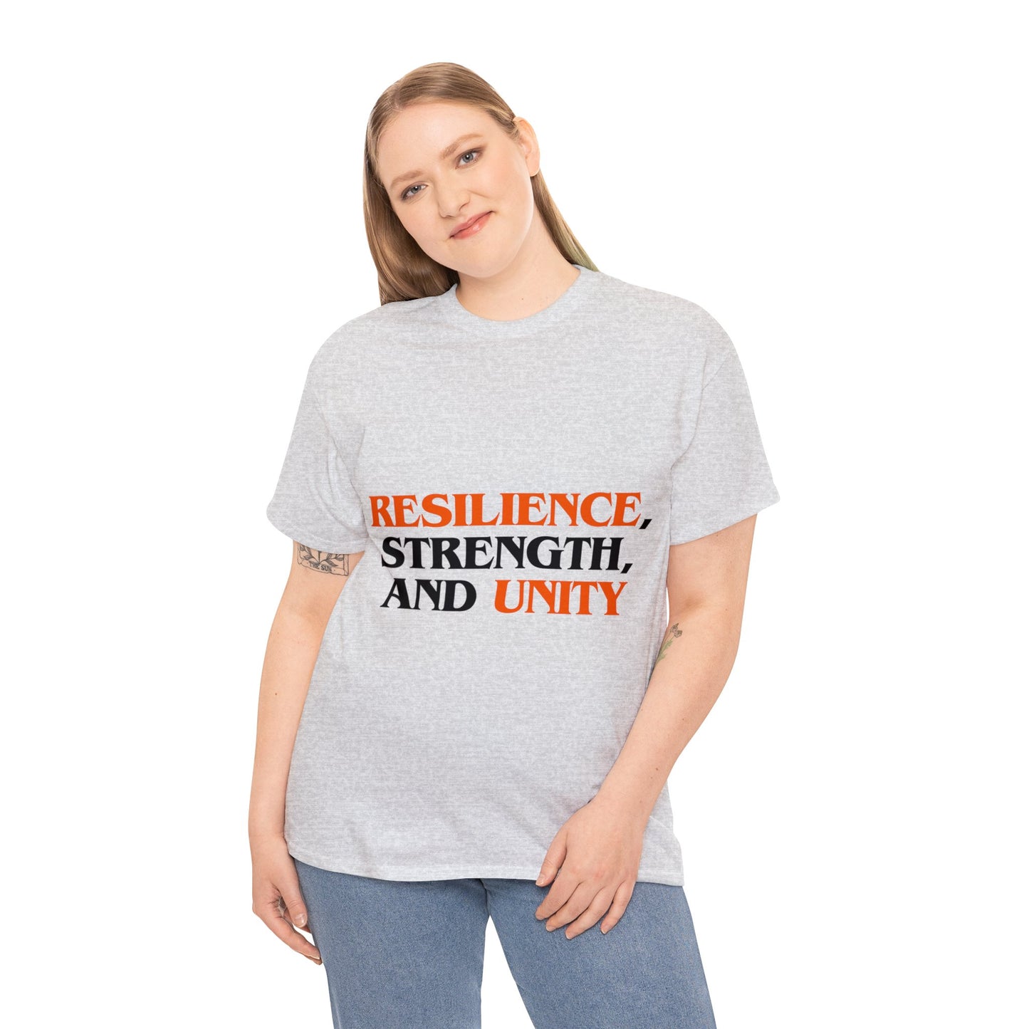 Unisex T-Shirt - Resilience, Strength, and Unity