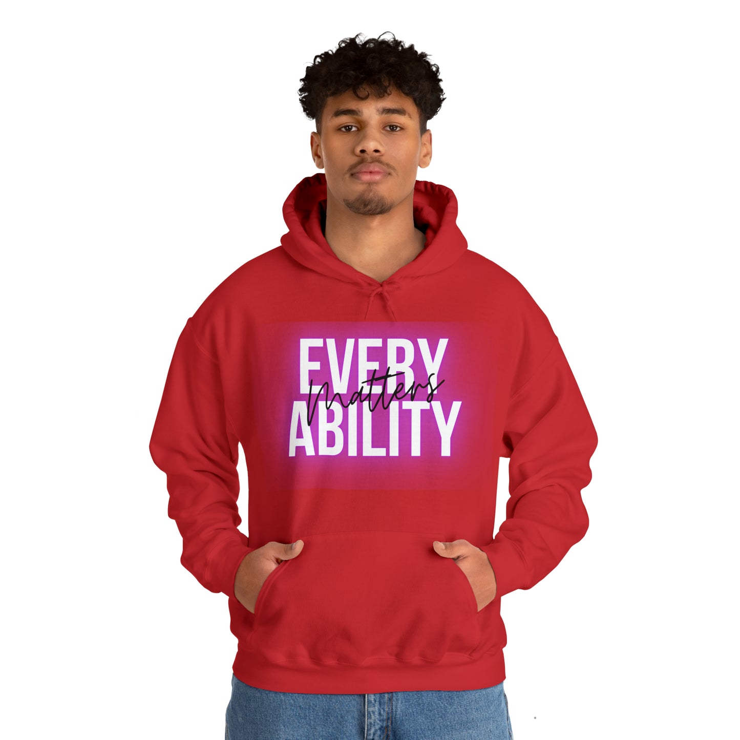 Unisex Hooded Sweatshirt -  Every Ability Matters