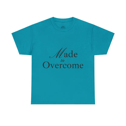 Unisex Heavy Cotton Tee -  Made to overcome