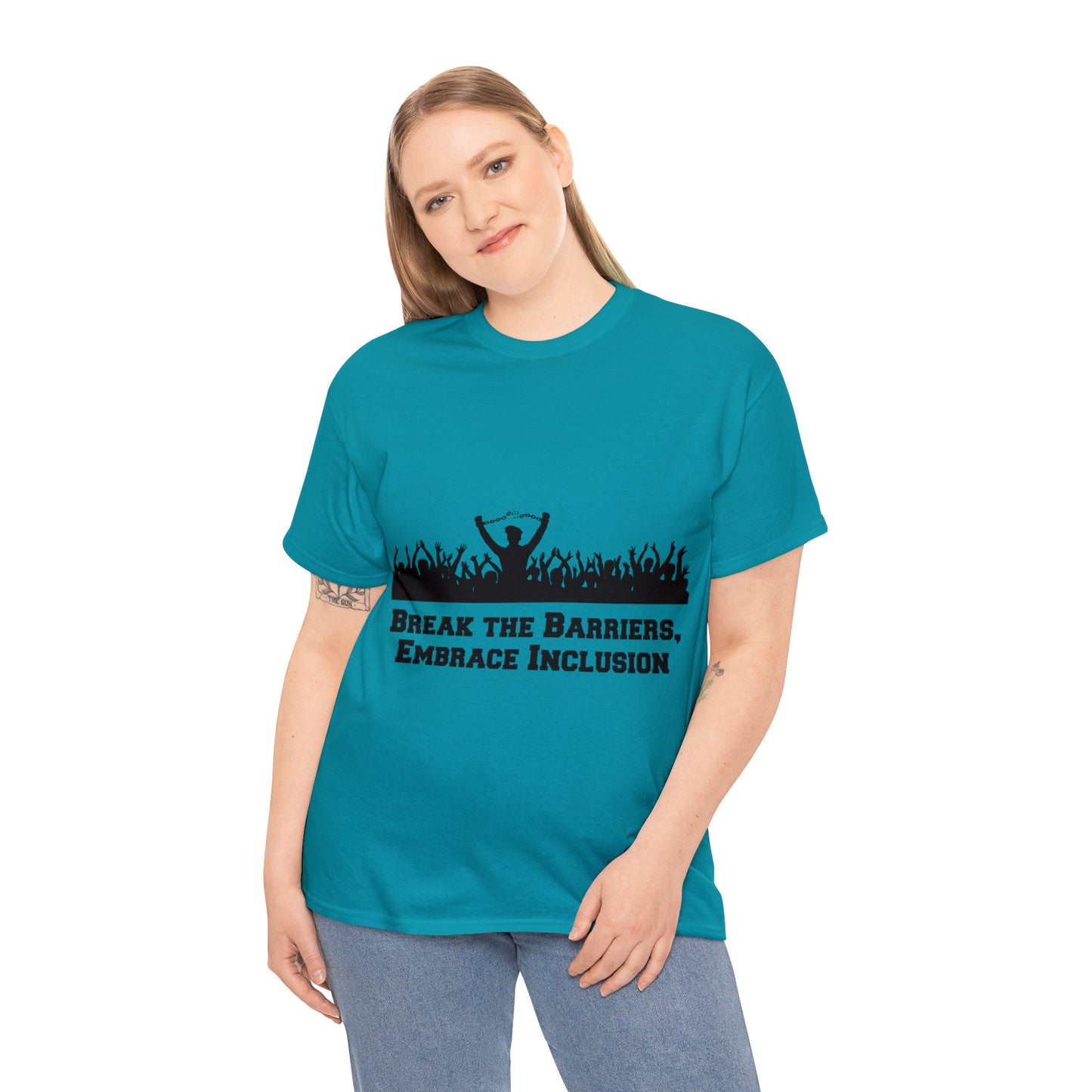 Unisex T-Shirt - Break the Barriers, Embrace Inclusion