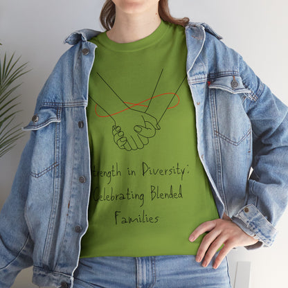 Unisex T-Shirt - Strength in Diversity: Celebrating Blended Families