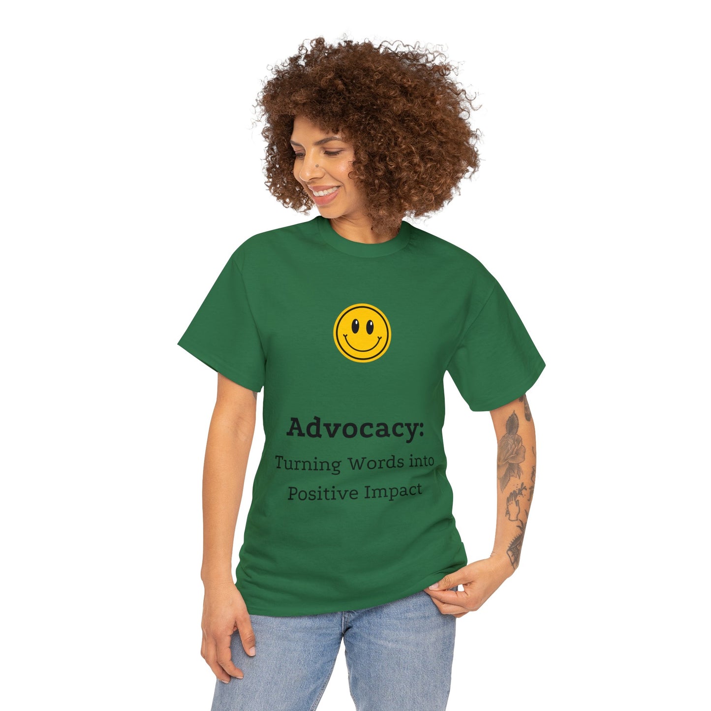 Unisex T-Shirt - Advocacy: Turning Words into Positive Impact