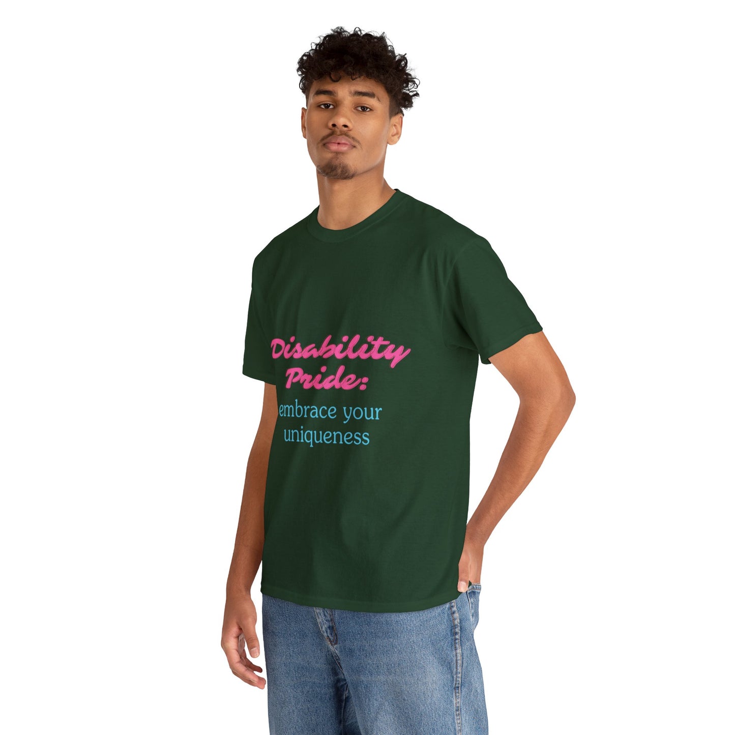 Unisex T-Shirt - Disability Pride: Embrace Your Uniqueness