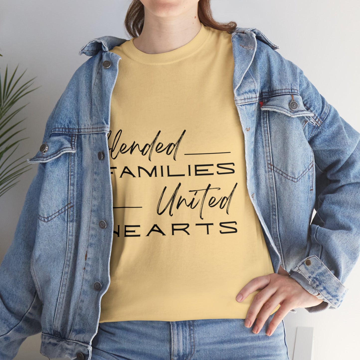 Unisex T-Shirt - Blended Families, United Hearts