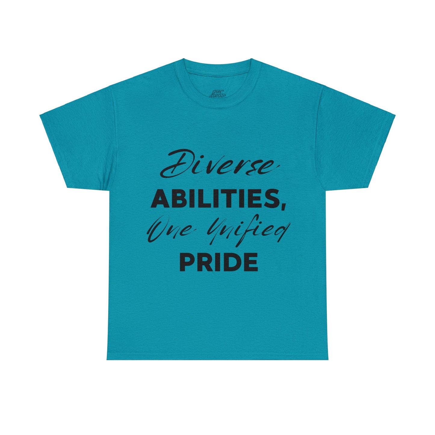 Unisex T-Shirt - Diverse Abilities, One Unified Pride