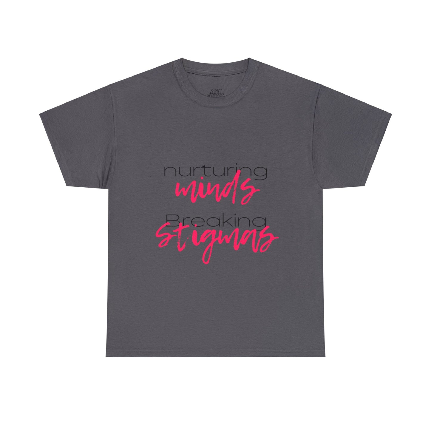 Unisex Heavy Cotton Tee - Nurturing Minds, Breaking Stigmas