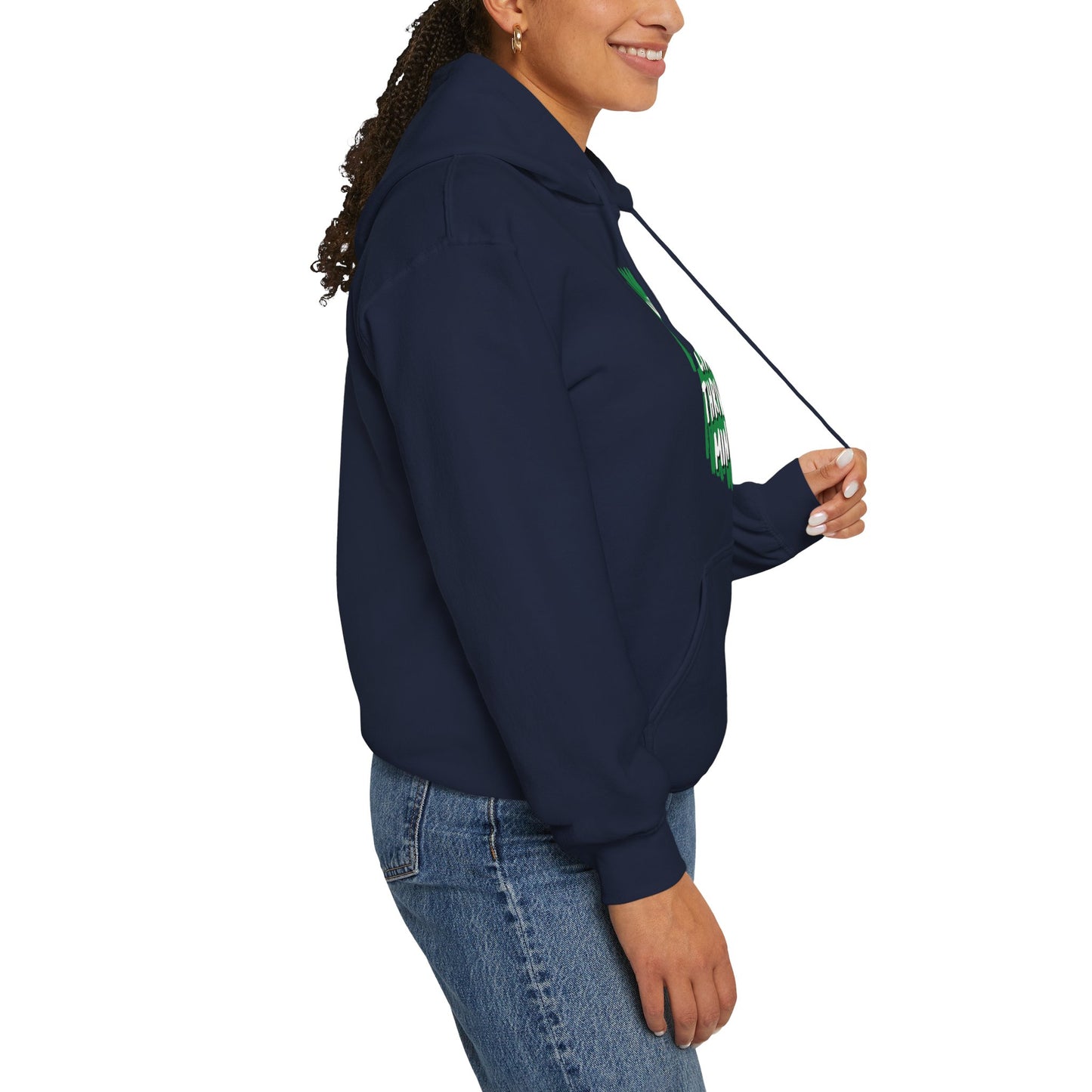 Unisex Hooded Sweatshirt - Mindful Living, Thriving Minds