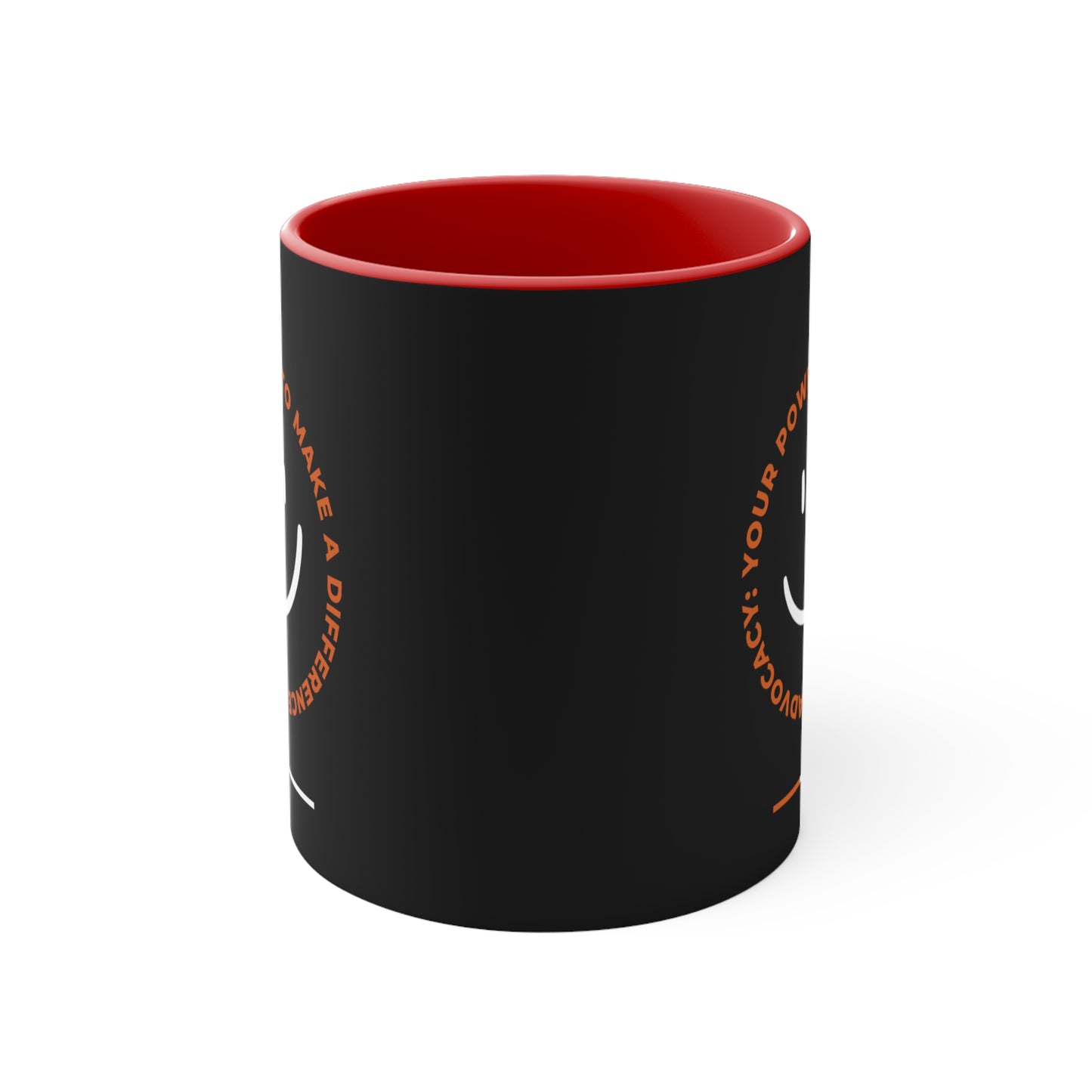 Accent Coffee Mug - Advocacy: Your Power to Make a Difference