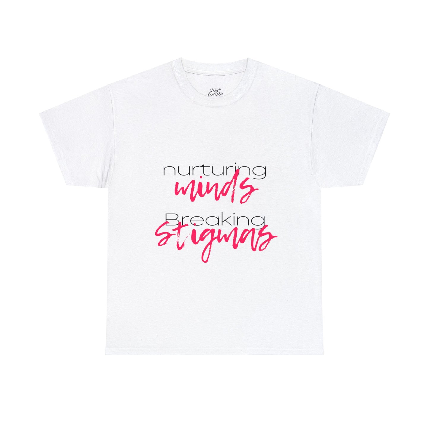 Unisex Heavy Cotton Tee - Nurturing Minds, Breaking Stigmas