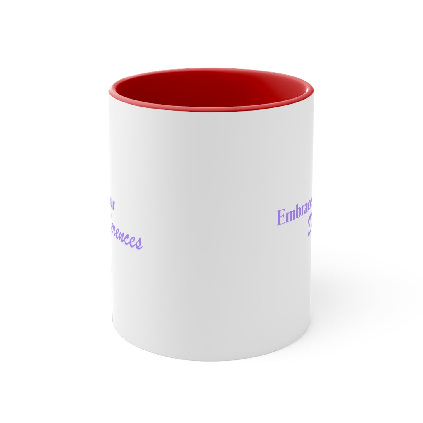 Accent Coffee Mug - Embrace Your Differences