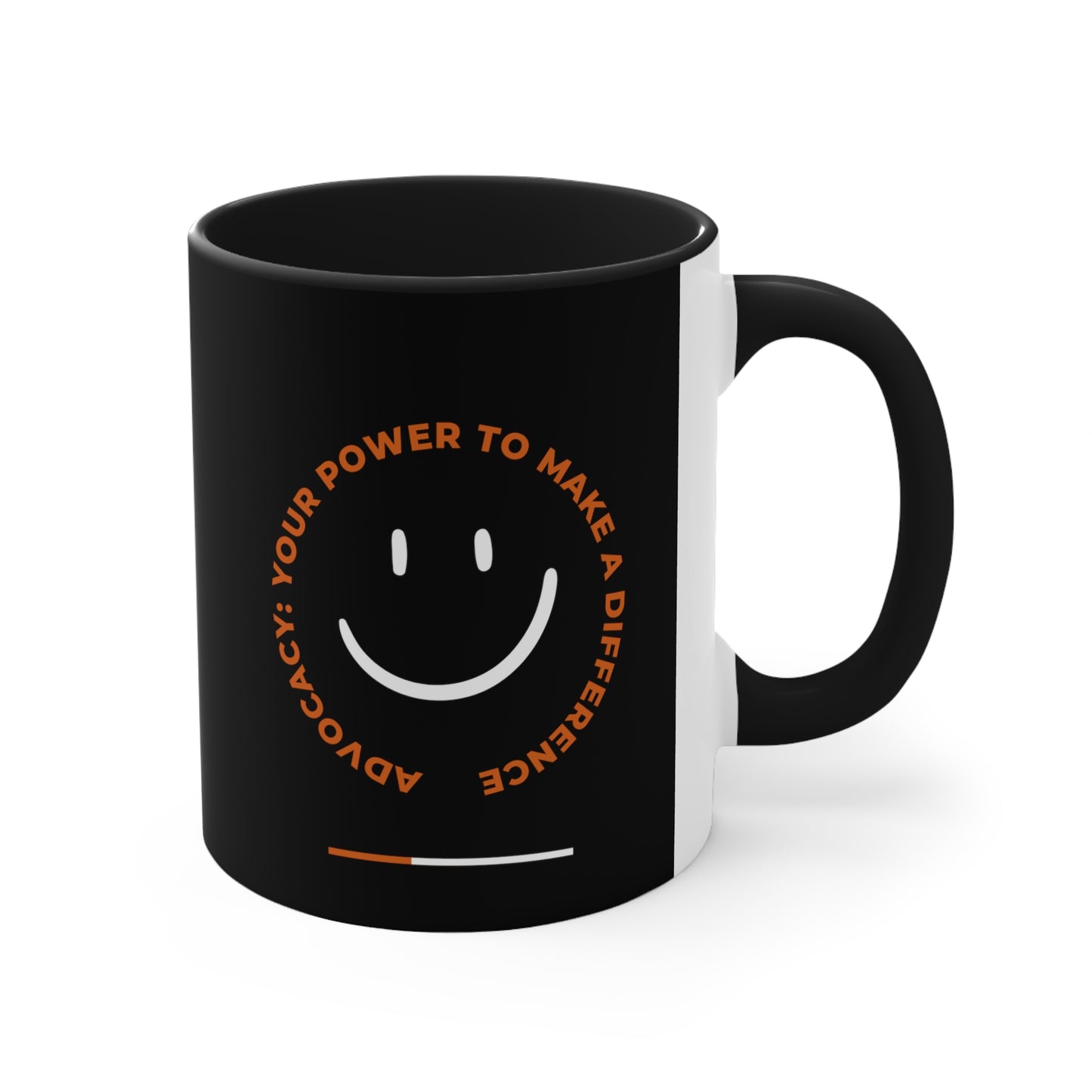 Accent Coffee Mug - Advocacy: Your Power to Make a Difference