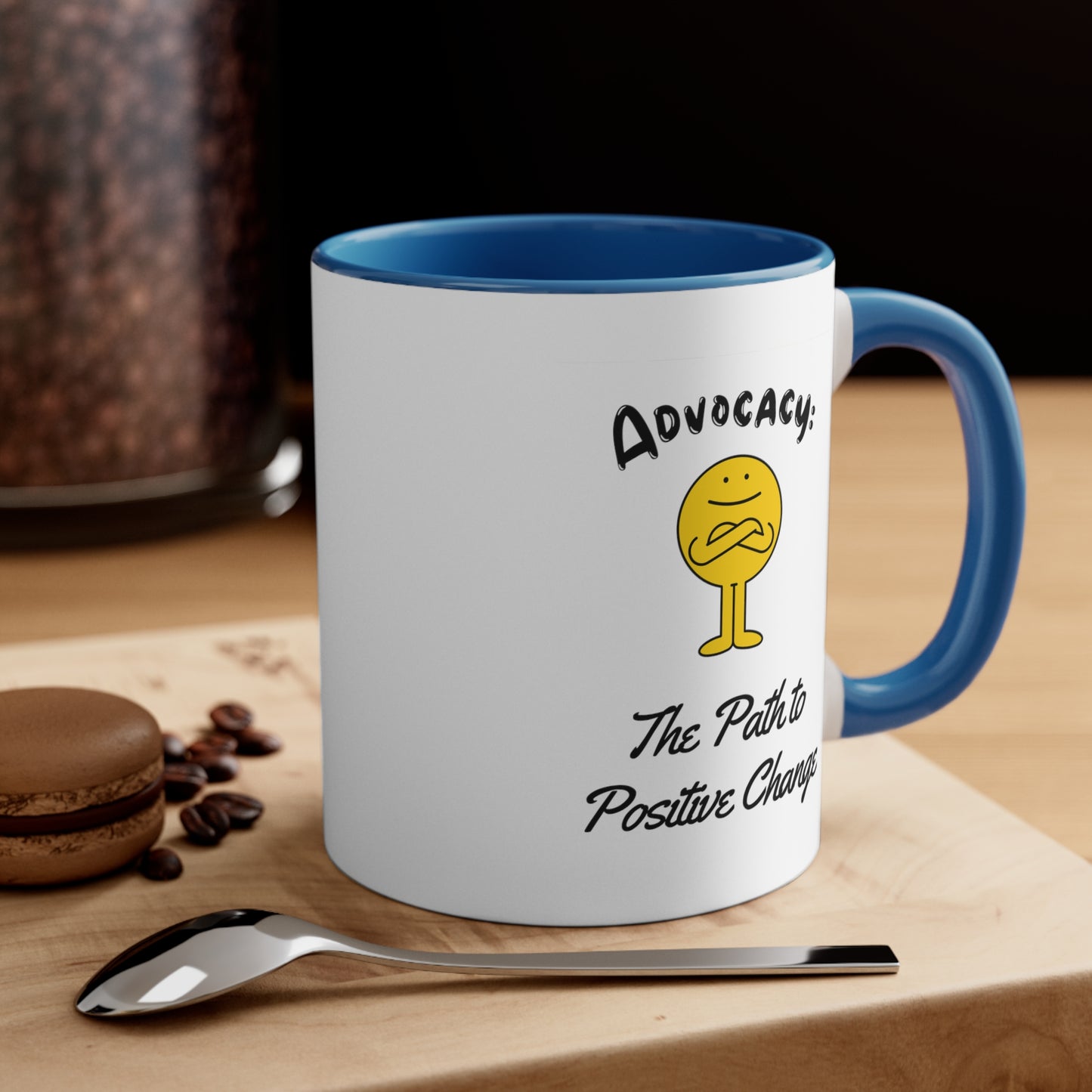 Accent Coffee Mug - Advocacy: The Path to Positive Change