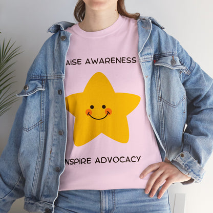 Unisex T-Shirt - Raise Awareness, Inspire Advocacy