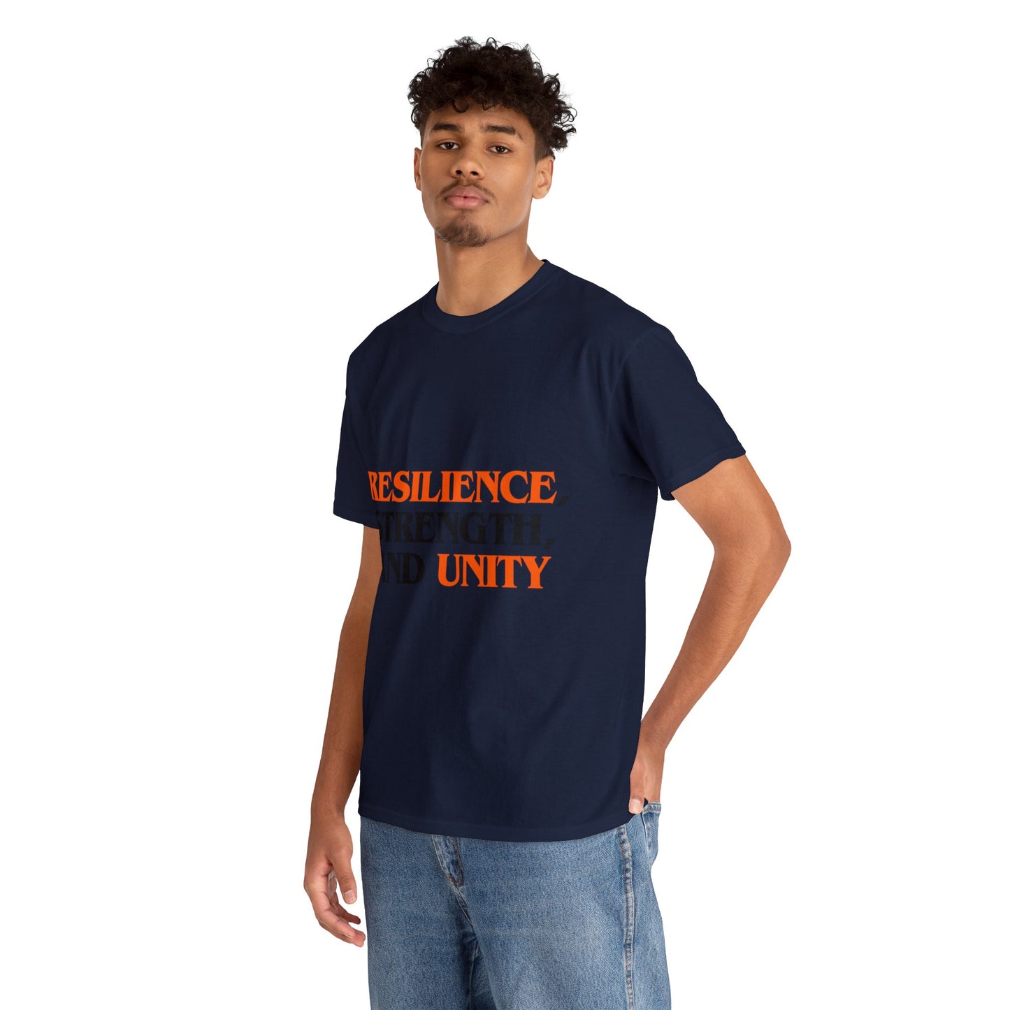 Unisex T-Shirt - Resilience, Strength, and Unity