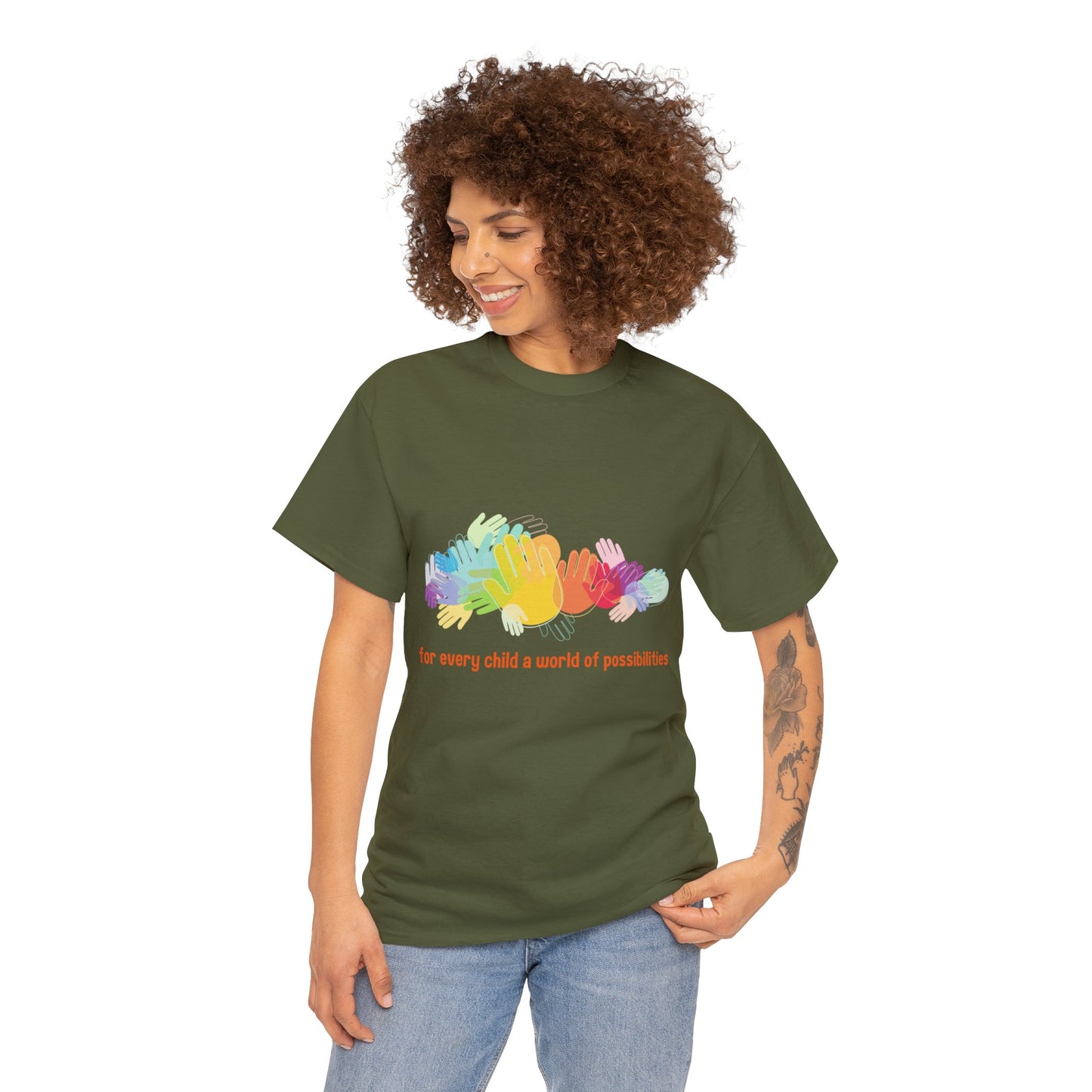 Unisex T-Shirt - For Every Child, a World of Possibilities