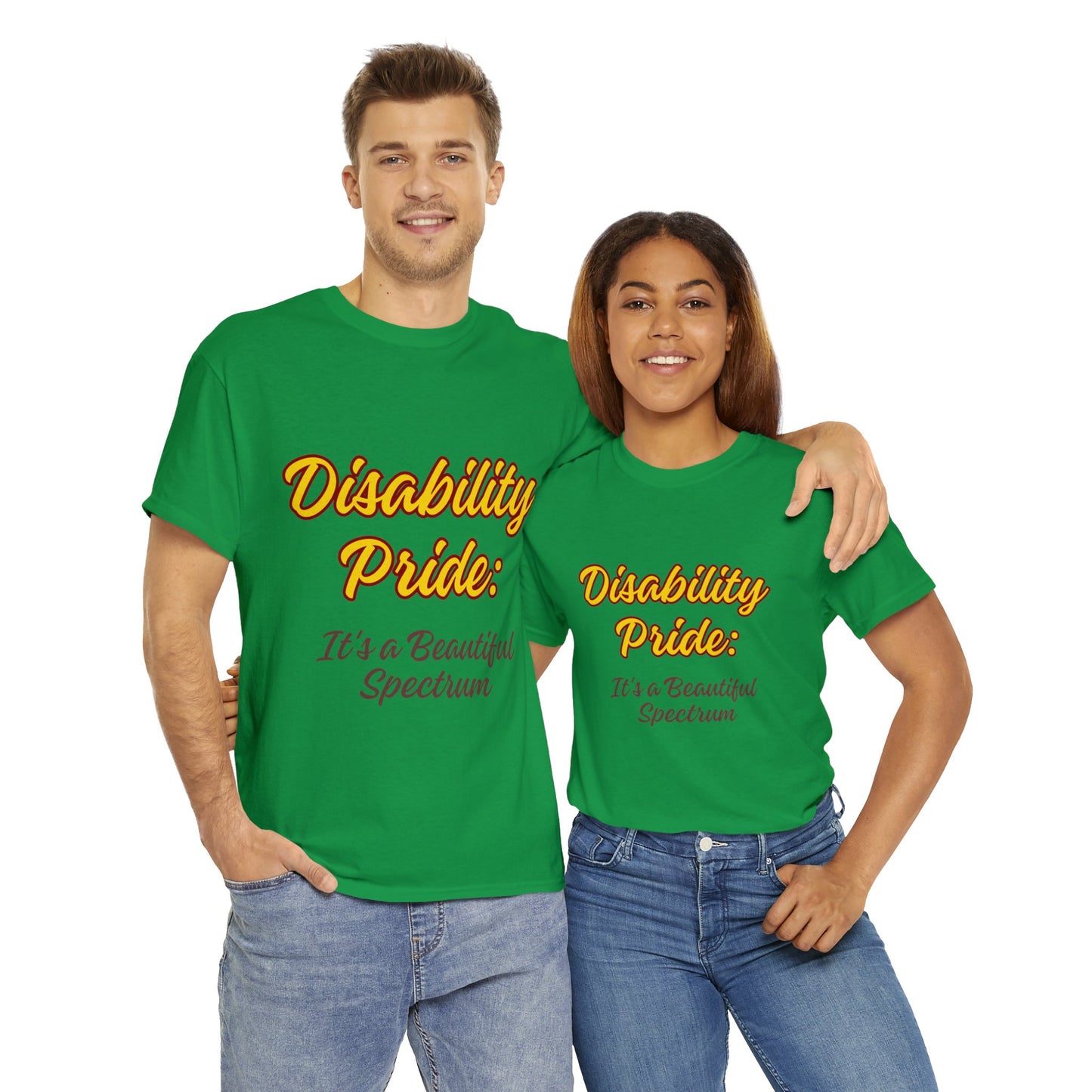 Unisex T-Shirt - Disability Pride: It's a Beautiful Spectrum