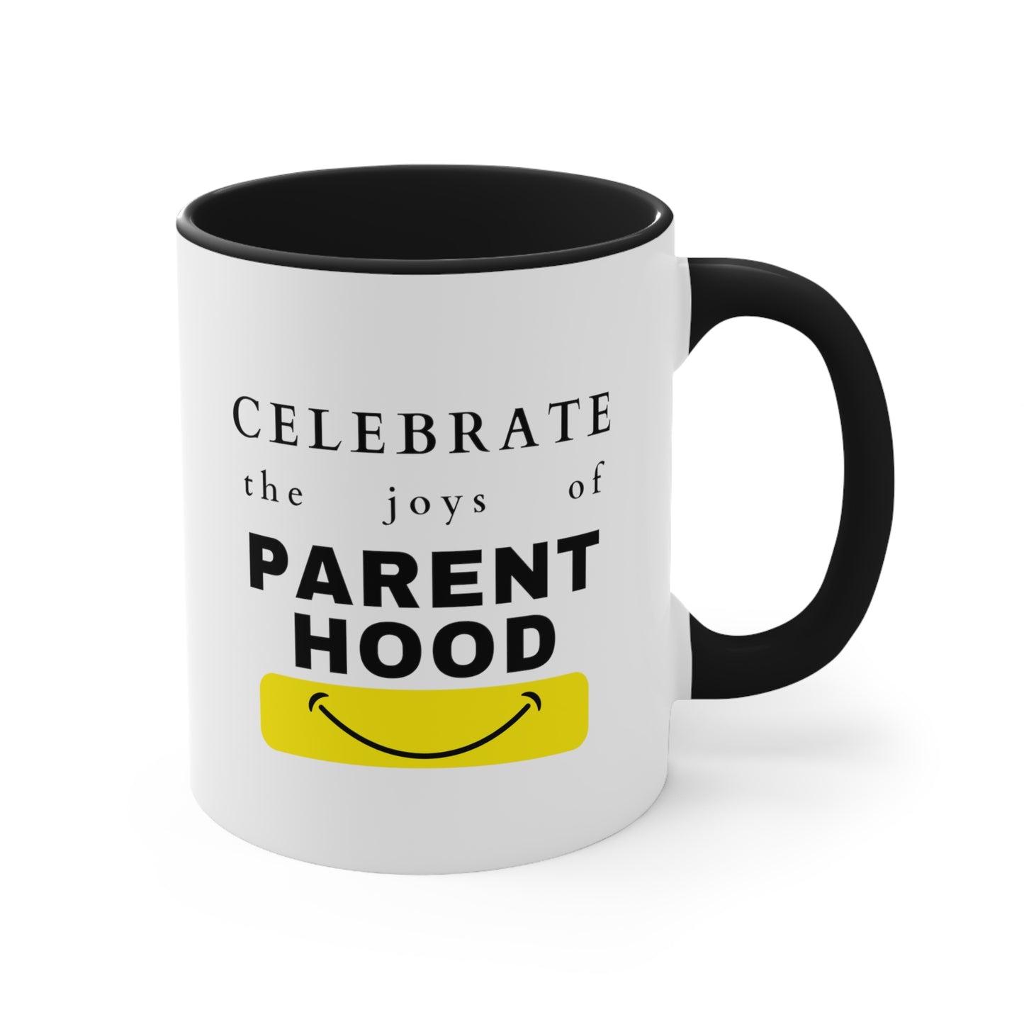 Accent Coffee Mug - Celebrate the Joys of Parenthood