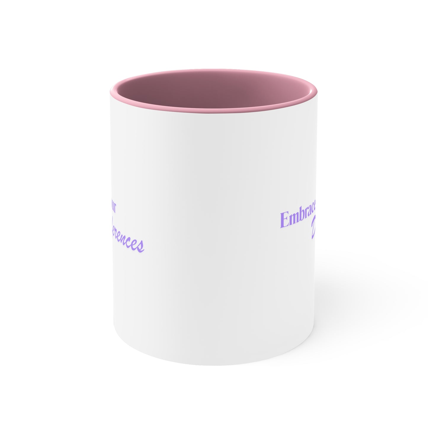 Accent Coffee Mug - Embrace Your Differences