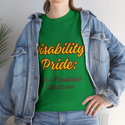 Unisex T-Shirt - Disability Pride: It's a Beautiful Spectrum