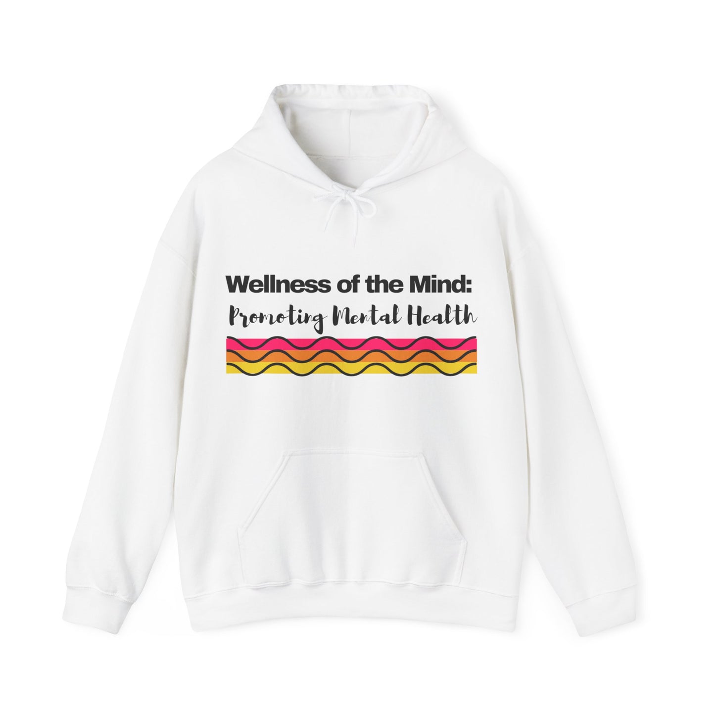 Unisex Hooded Sweatshirt - Wellness of the Mind: Promoting Mental Health