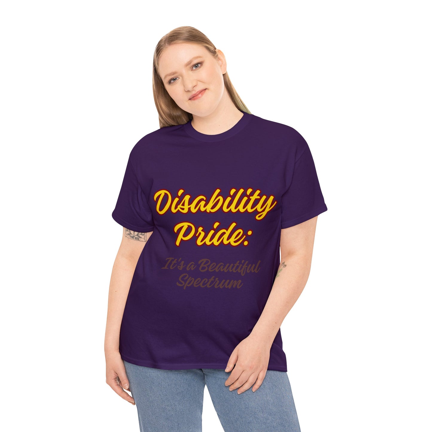 Unisex T-Shirt - Disability Pride: It's a Beautiful Spectrum