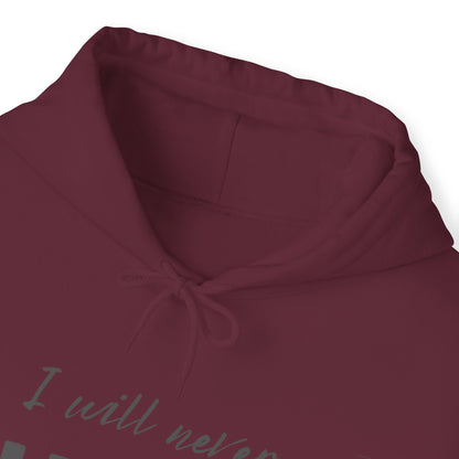 Unisex Hooded Sweatshirt -  I will never walk alone