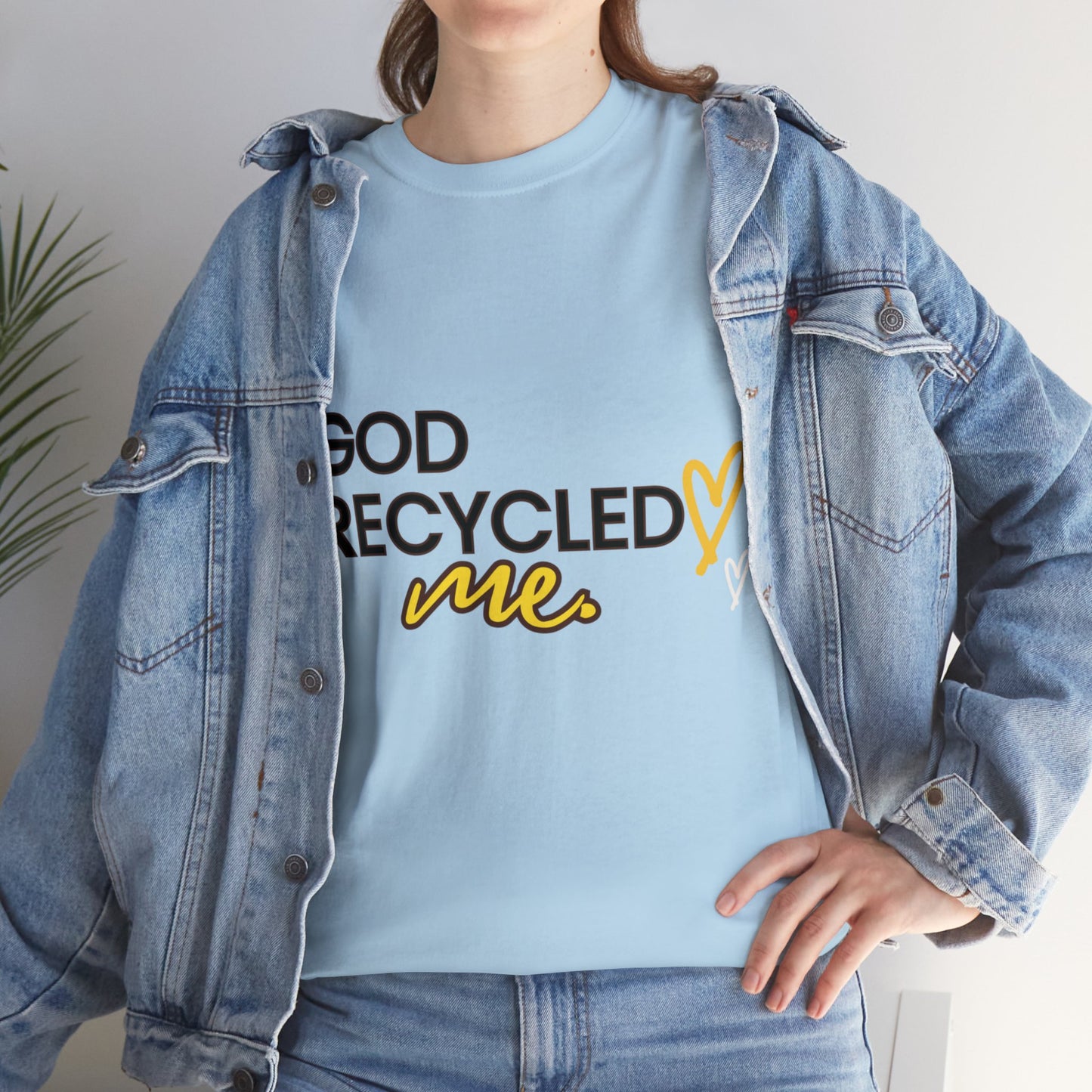 Unisex Heavy Cotton Tee - God recycled me