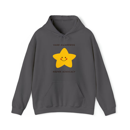 Unisex Hooded Sweatshirt - Raise Awareness, Inspire Advocacy