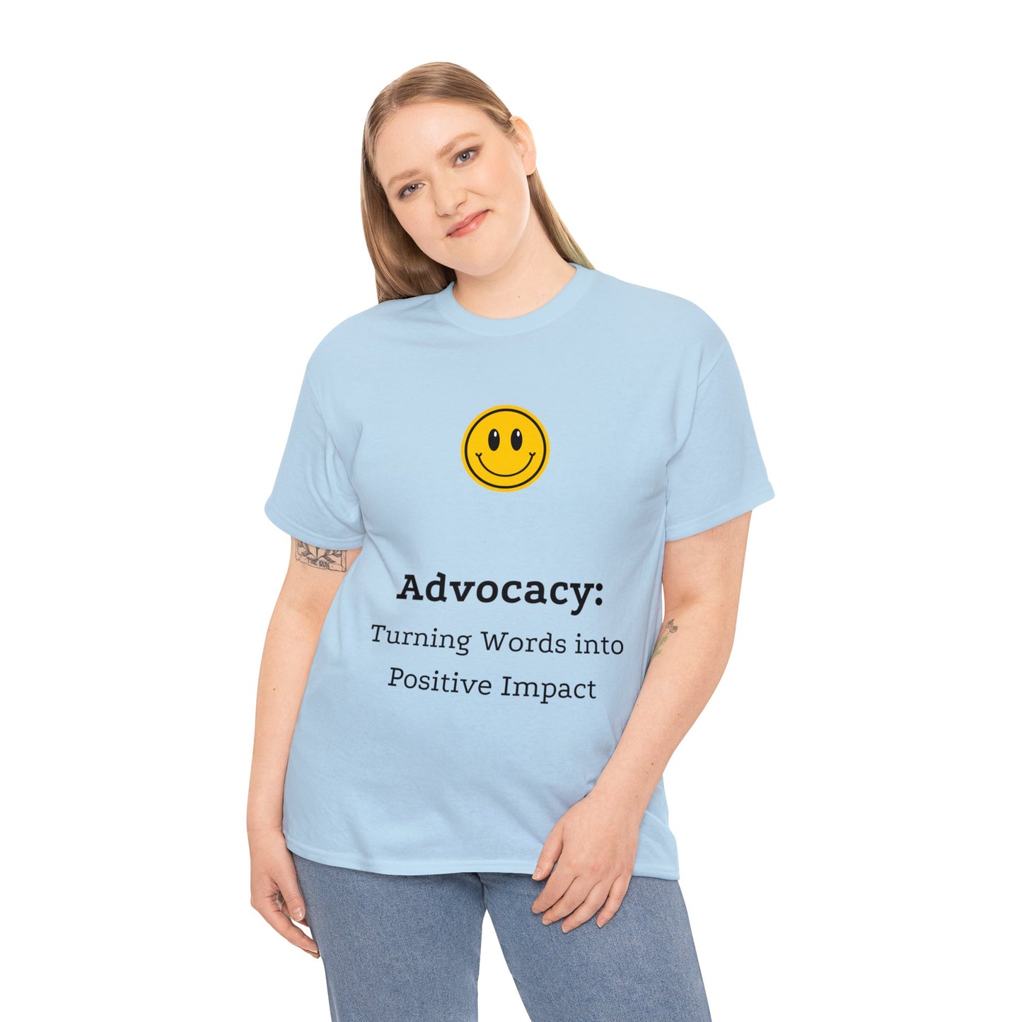 Unisex T-Shirt - Advocacy: Turning Words into Positive Impact