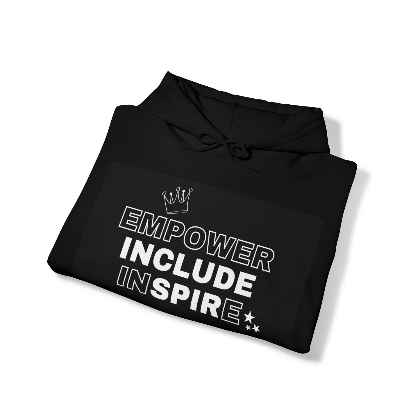 Unisex Hooded Sweatshirt - Empower, Include, Inspire