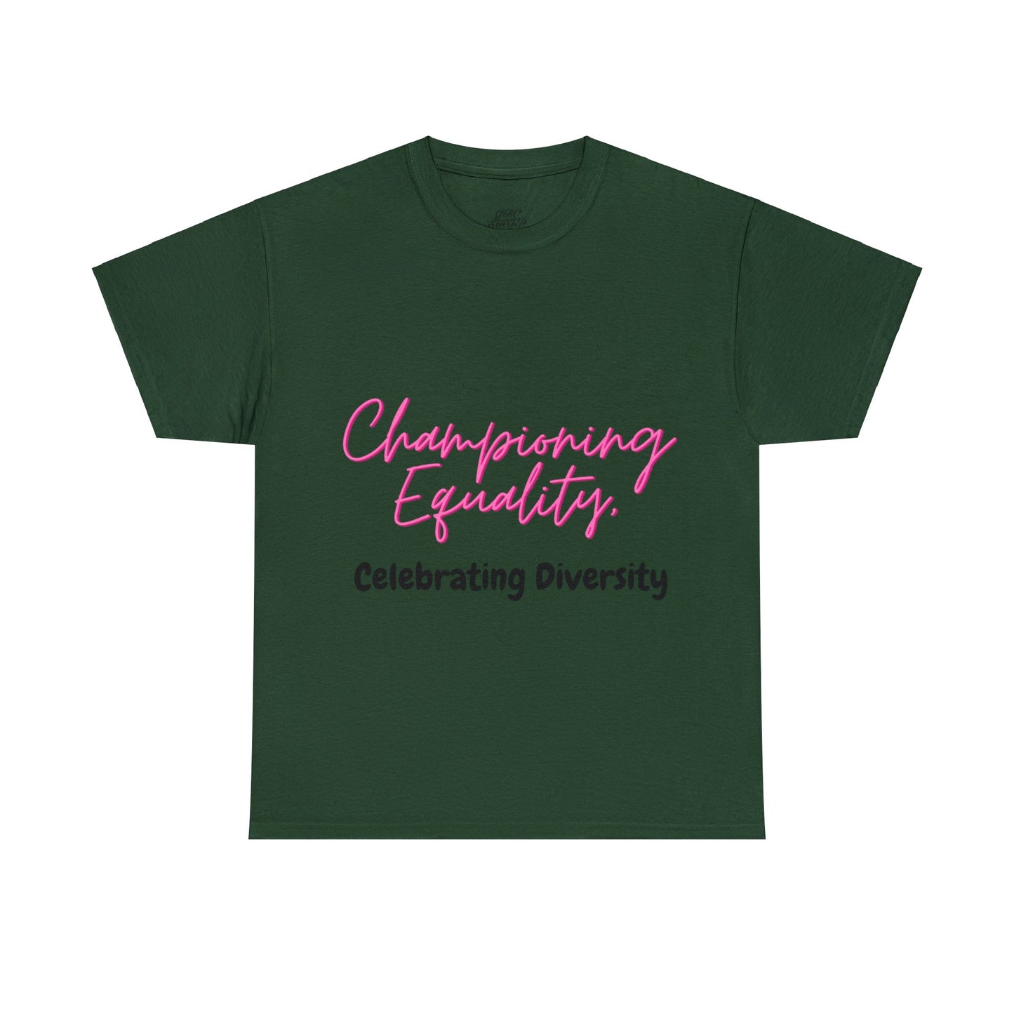 Unisex T-Shirt - Championing Equality, Celebrating Diversity