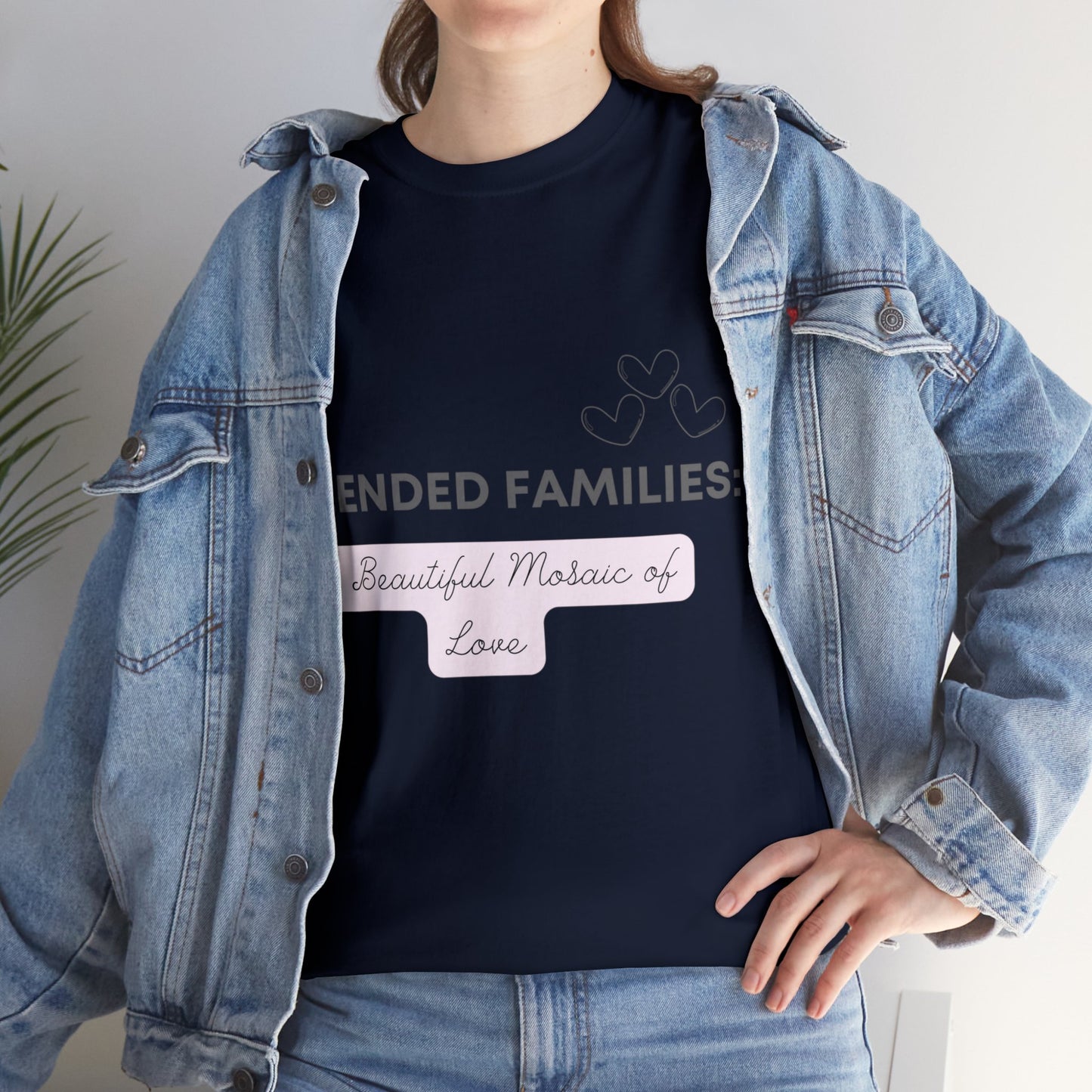 Unisex T-Shirt - Blended Families: A Beautiful Mosaic of Love