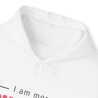 Unisex Hooded Sweatshirt - I am more than a conqueror