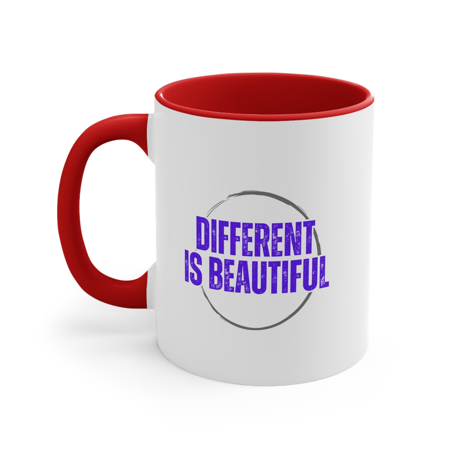 Accent Coffee Mug - Different is Beautiful