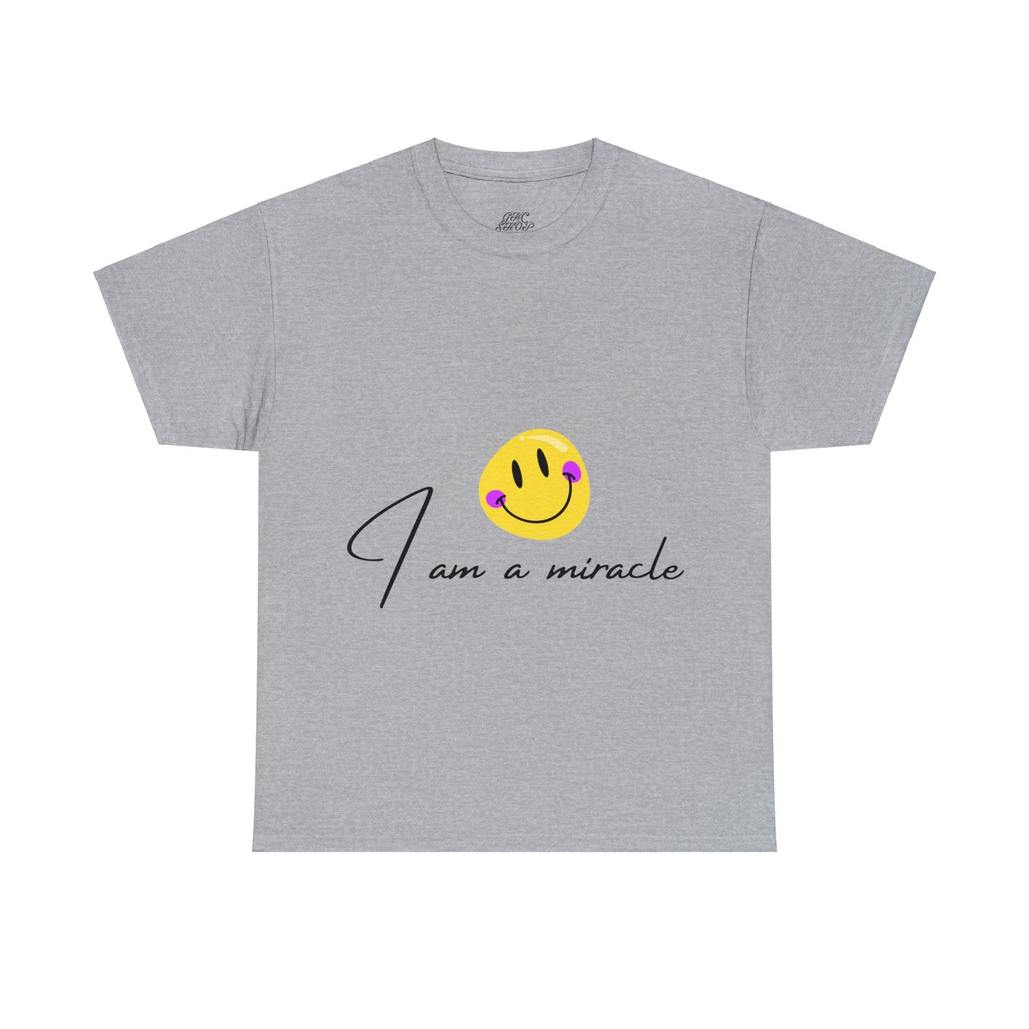 Unisex Heavy Cotton Tee - I am a miracle