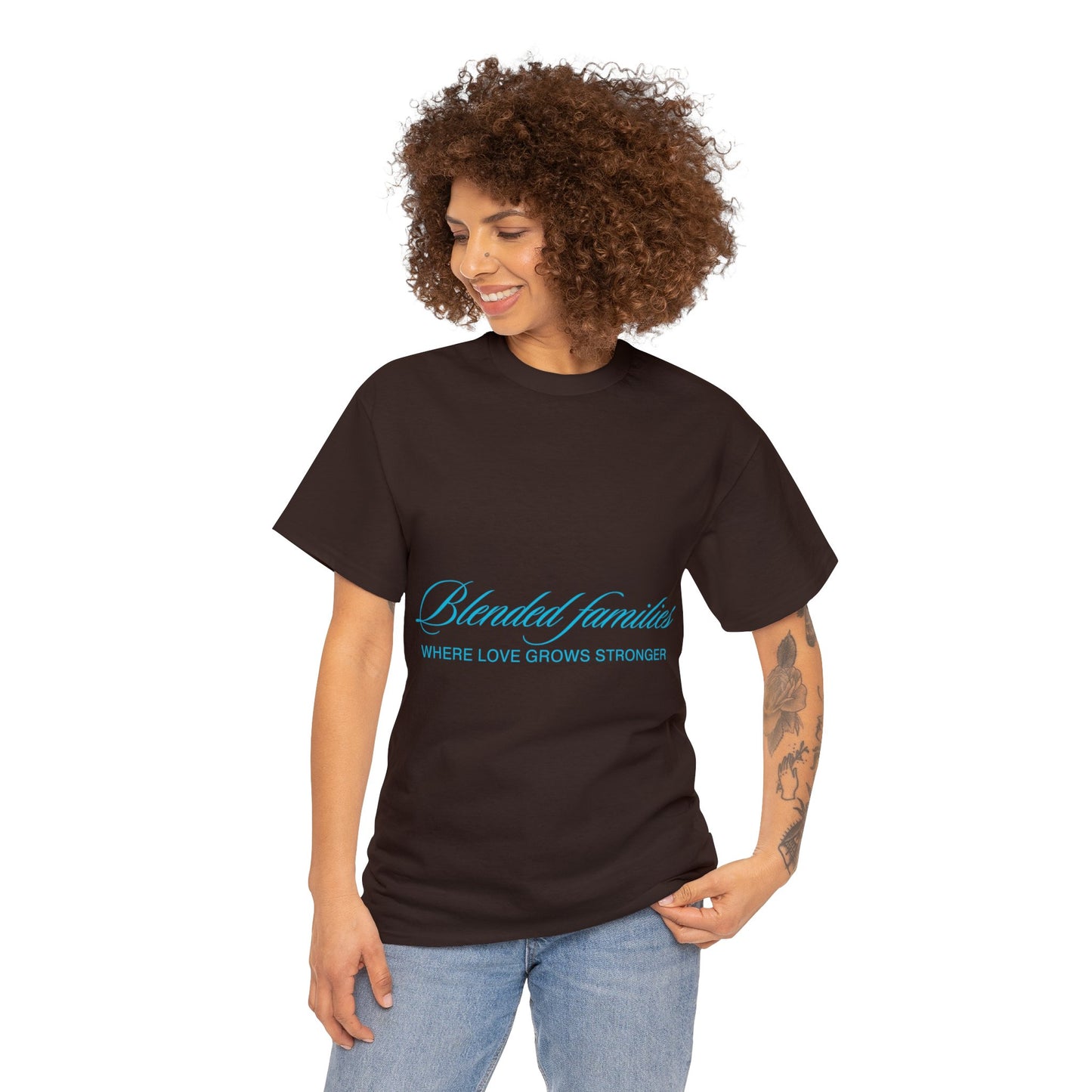 Unisex T-Shirt - Blended Families: Where Love Grows Stronger